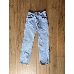 Vintage Levi's 501 Slim Women's High Rise Jeans Light Wash 25x27